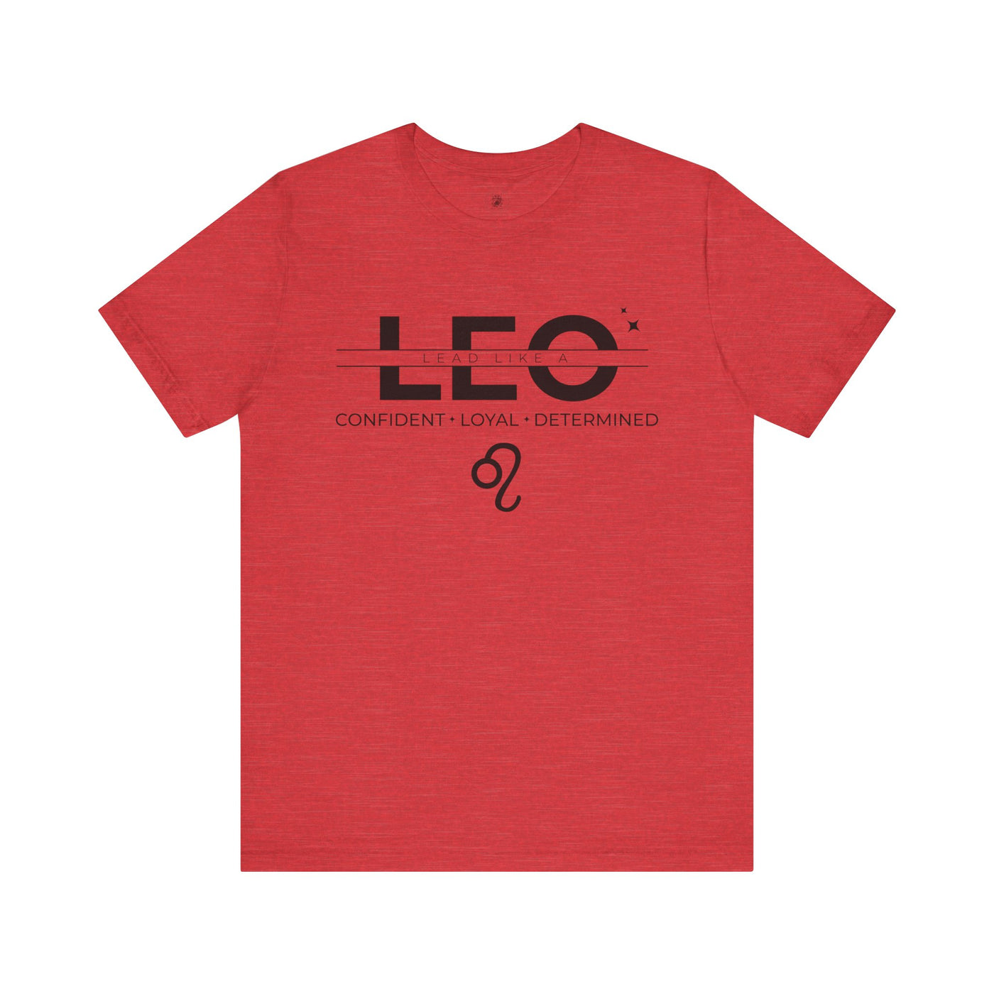 Lead Like a Leo #3 - Black on Heather Colors