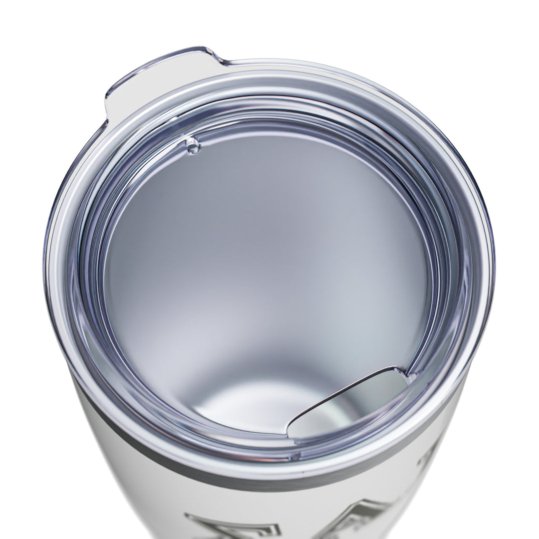 Sigma Alpha Pi - Ringneck Tumbler, 20oz - Grey/White/Black