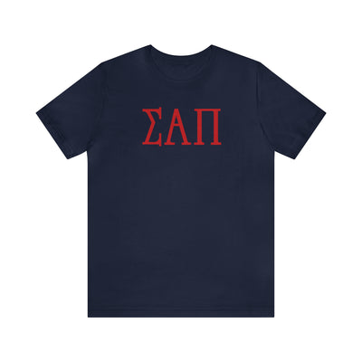 SIGMA ALPHA PI Elite T-Shirt - Red Letters