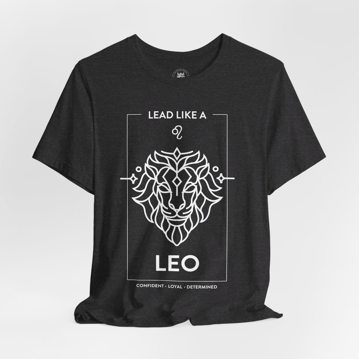 Lead Like a Leo #1 - White on Heather Colors