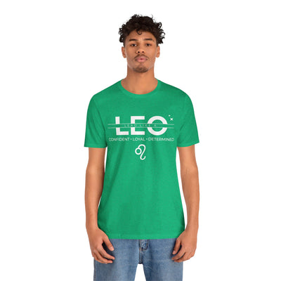 Lead Like a Leo #3 - White on Heather Colors