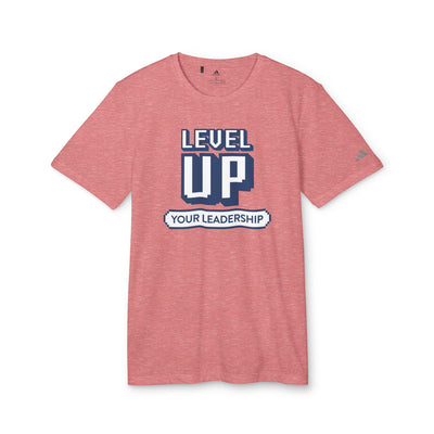 Level Up Your Leadership - adidas® Unisex Sport T-Shirt - Heather Colors