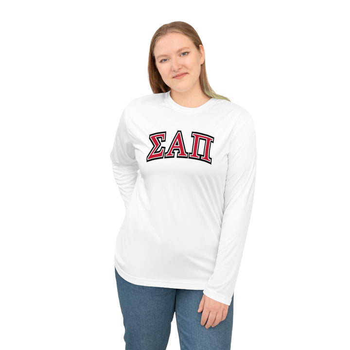 SIGMA ALPHA PI Performance Long Sleeve Shirt