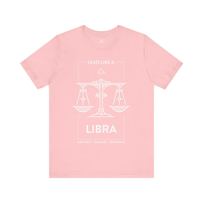 Lead Like a Libra #1 - White on Heather Colors