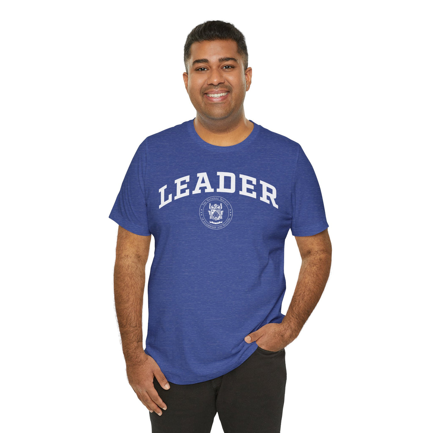 Leader T-Shirt - White With NSLS Seal