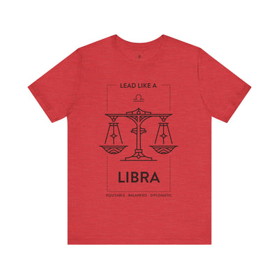 Lead Like a Libra #1 - Black on Heather Colors