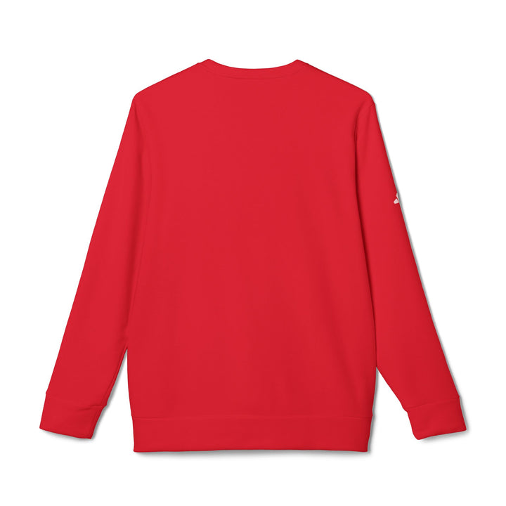 adidas® Unisex Fleece Crewneck Sweatshirt - White ΣΑΠ