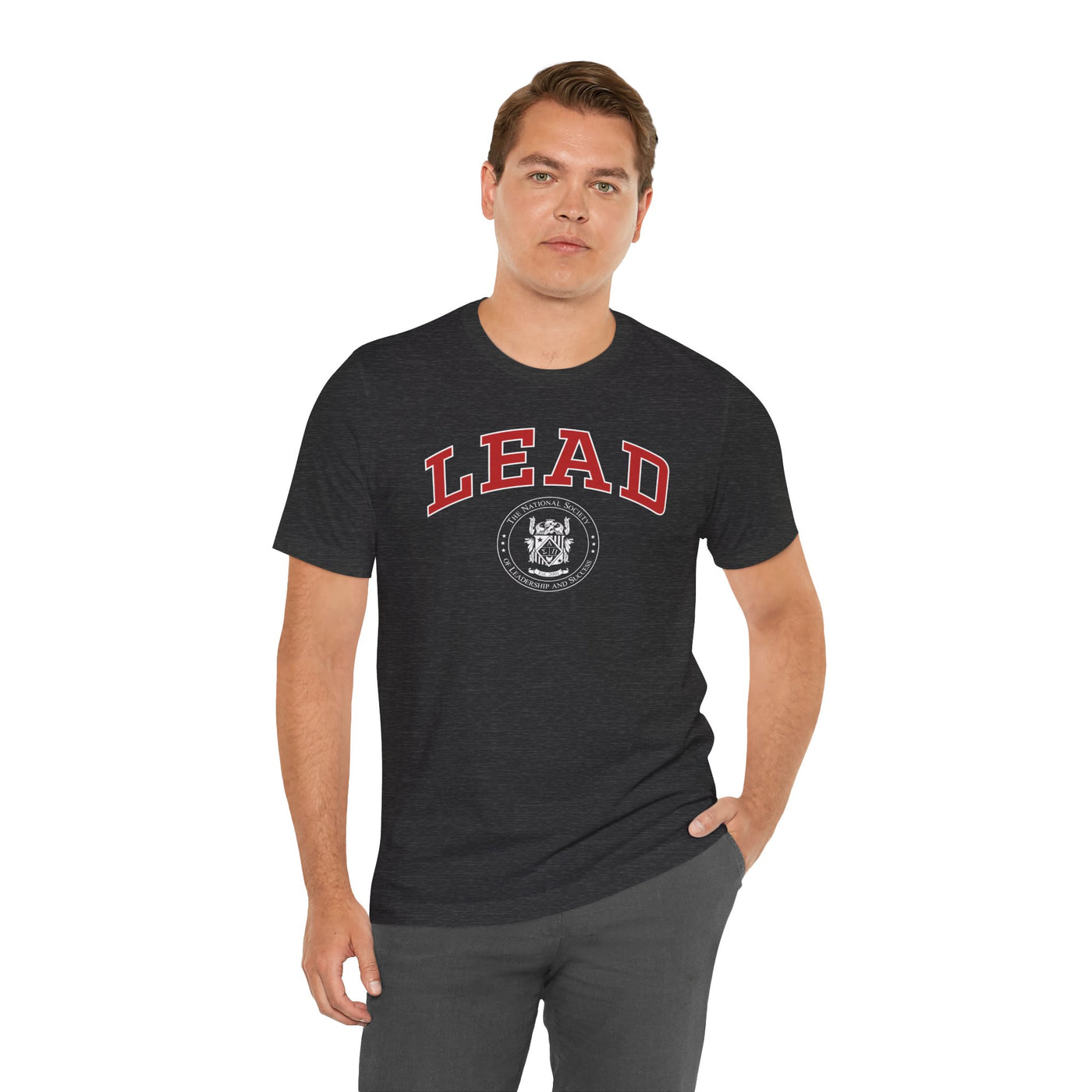 Lead T-Shirt - Red With NSLS Seal