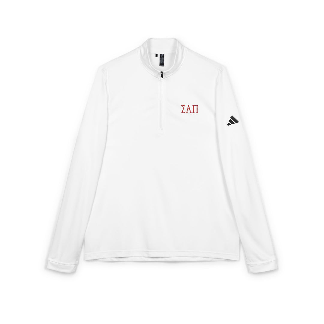 adidas® Embroidered Quarter-Zip Pullover - ΣΑΠ