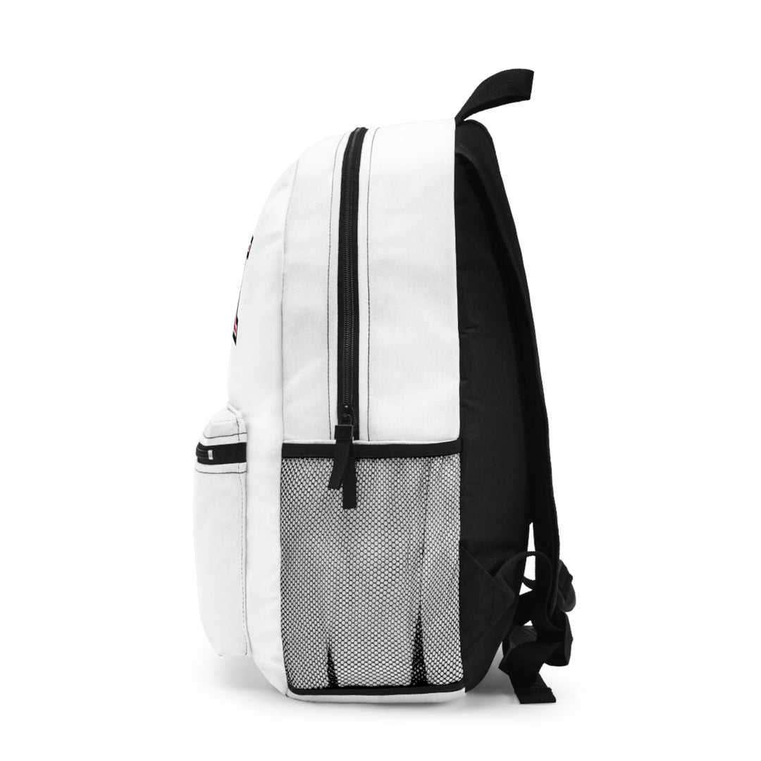Sigma Alpha Pi Backpack - Red on White