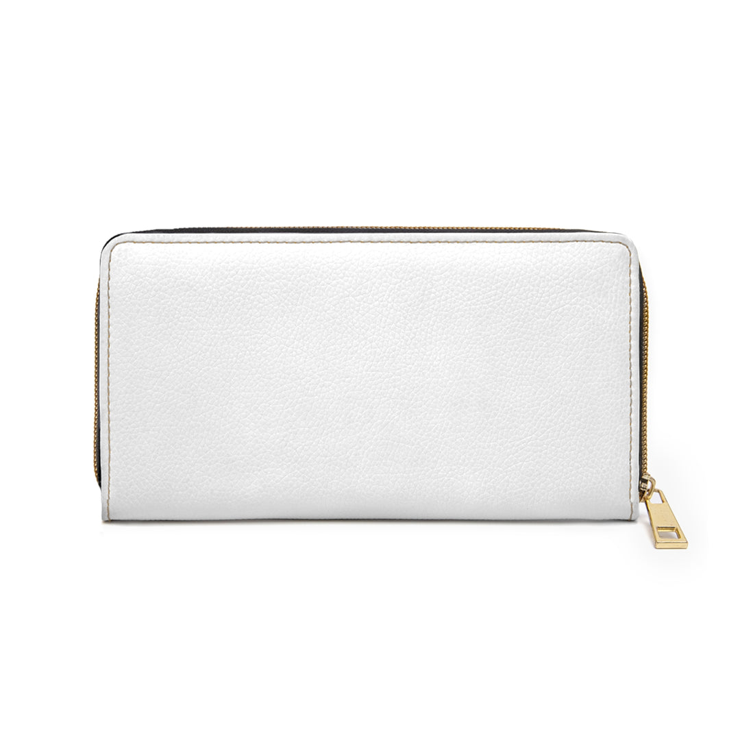 NSLS Zipper Wallet - White
