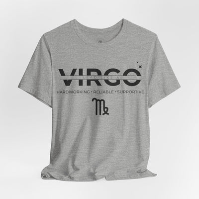 Lead Like a Virgo #3 - Black on Heather Colors