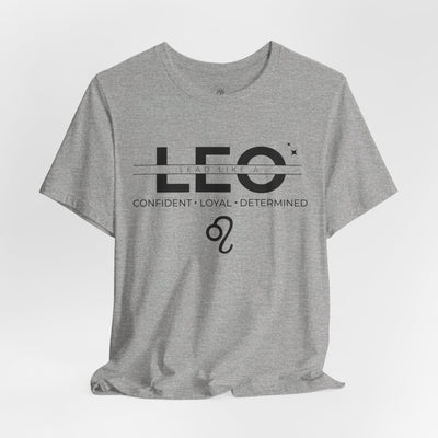 Lead Like a Leo #3 - Black on Heather Colors