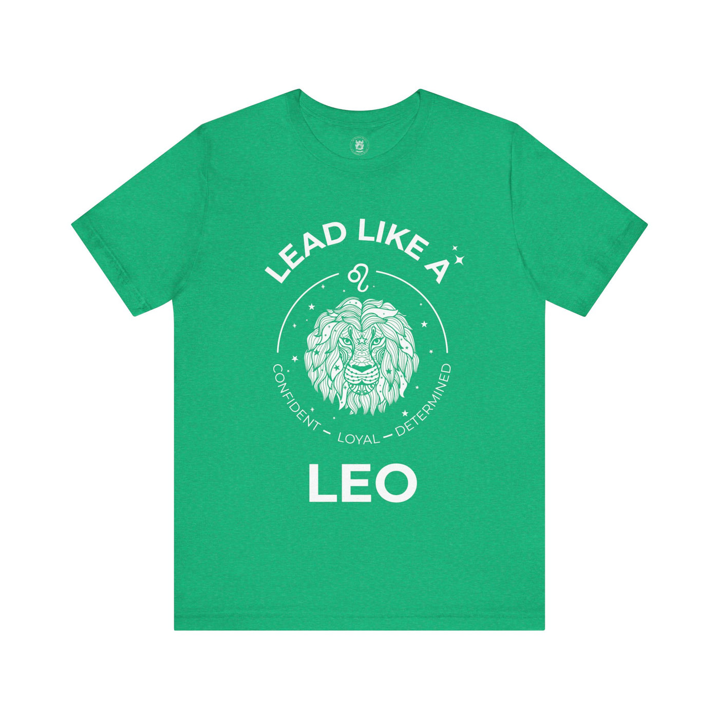 Lead Like a Leo #2 - White on Heather Colors