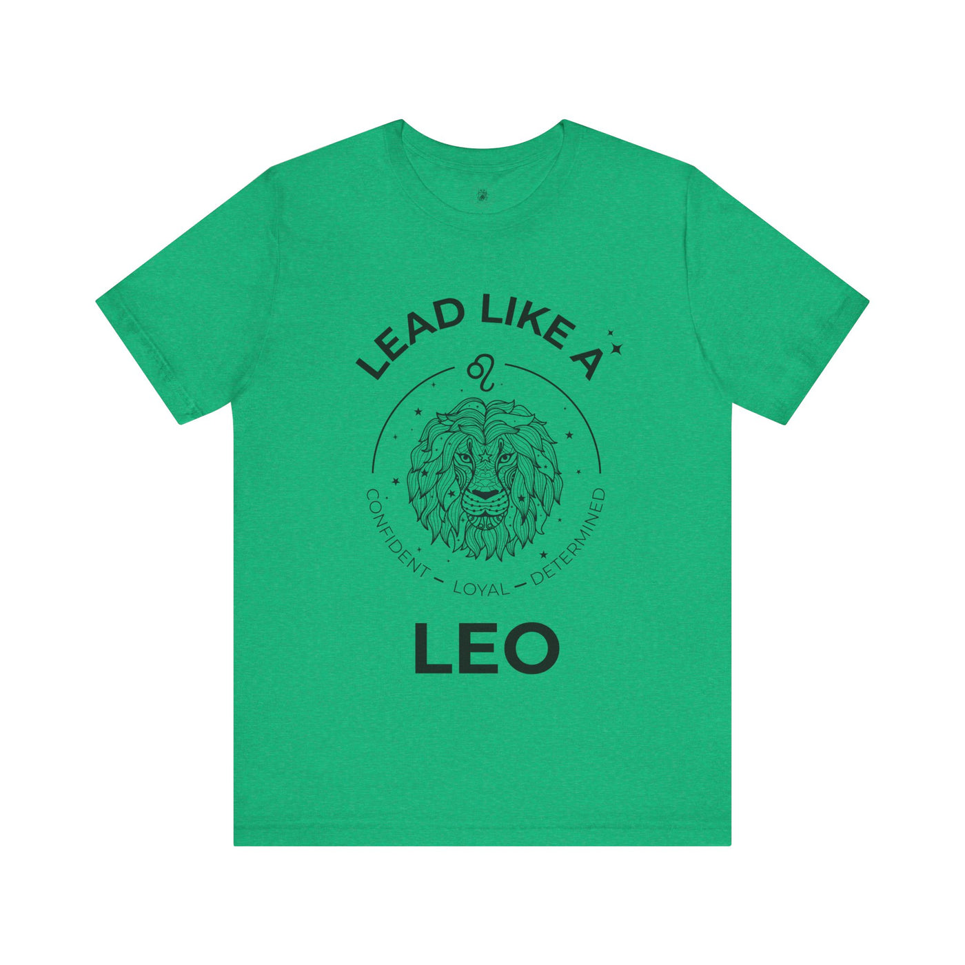 Lead Like a Leo #2 - Black on Heather Colors