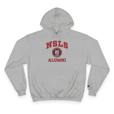 NSLS Champion Alumni Logo Pullover Hoodie - Grey
