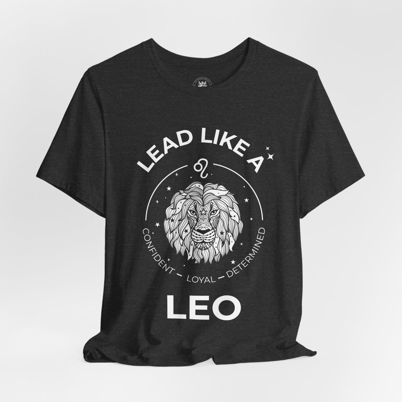 Lead Like a Leo #2 - White on Heather Colors