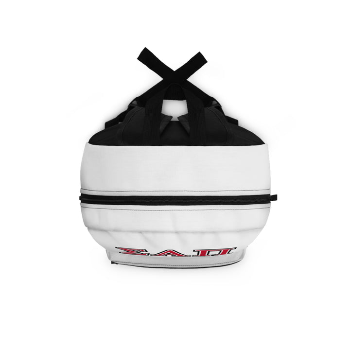 Sigma Alpha Pi Backpack - Red on White
