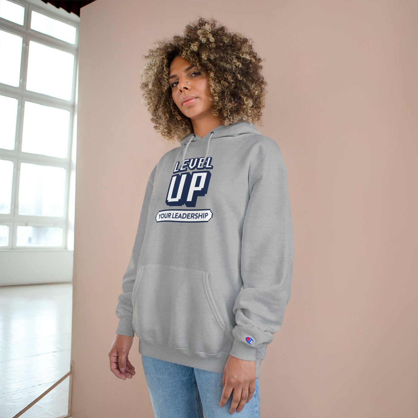 Level Up Your Leadership - Champion Hoodie
