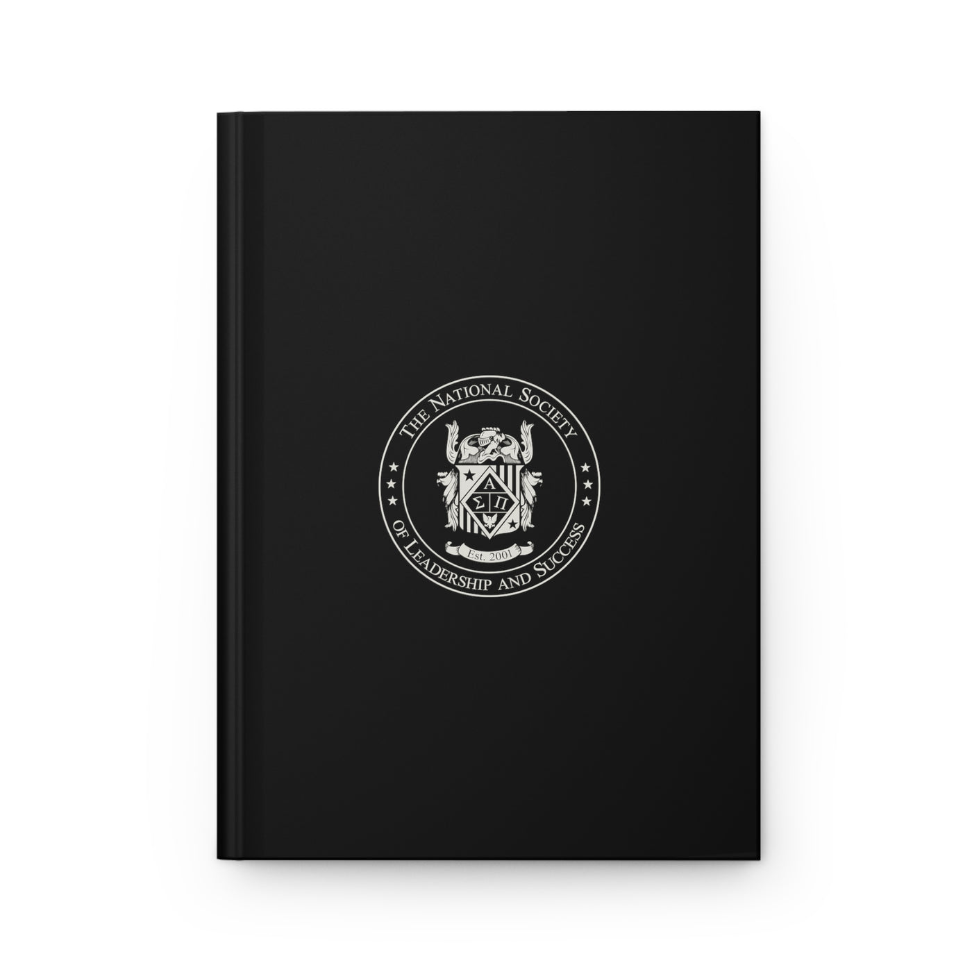 NSLS Seal Hardcover Journal Matte - Black
