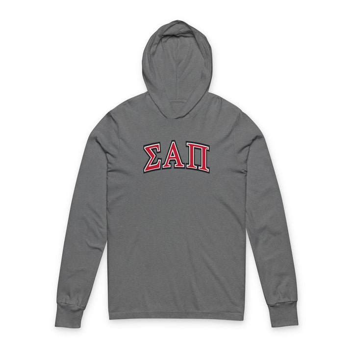 Sigma Alpha Pi - Unisex Hooded Long Sleeve Tee