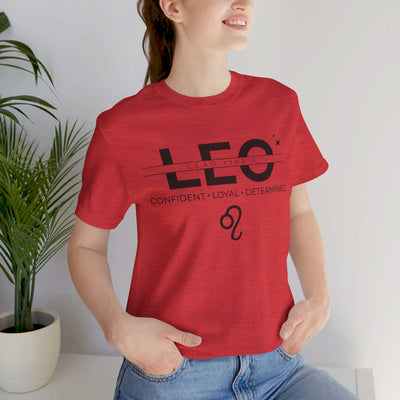 Lead Like a Leo #3 - Black on Heather Colors