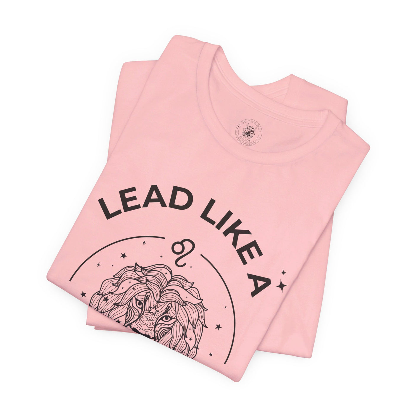 Lead Like a Leo #2 - Black on Heather Colors