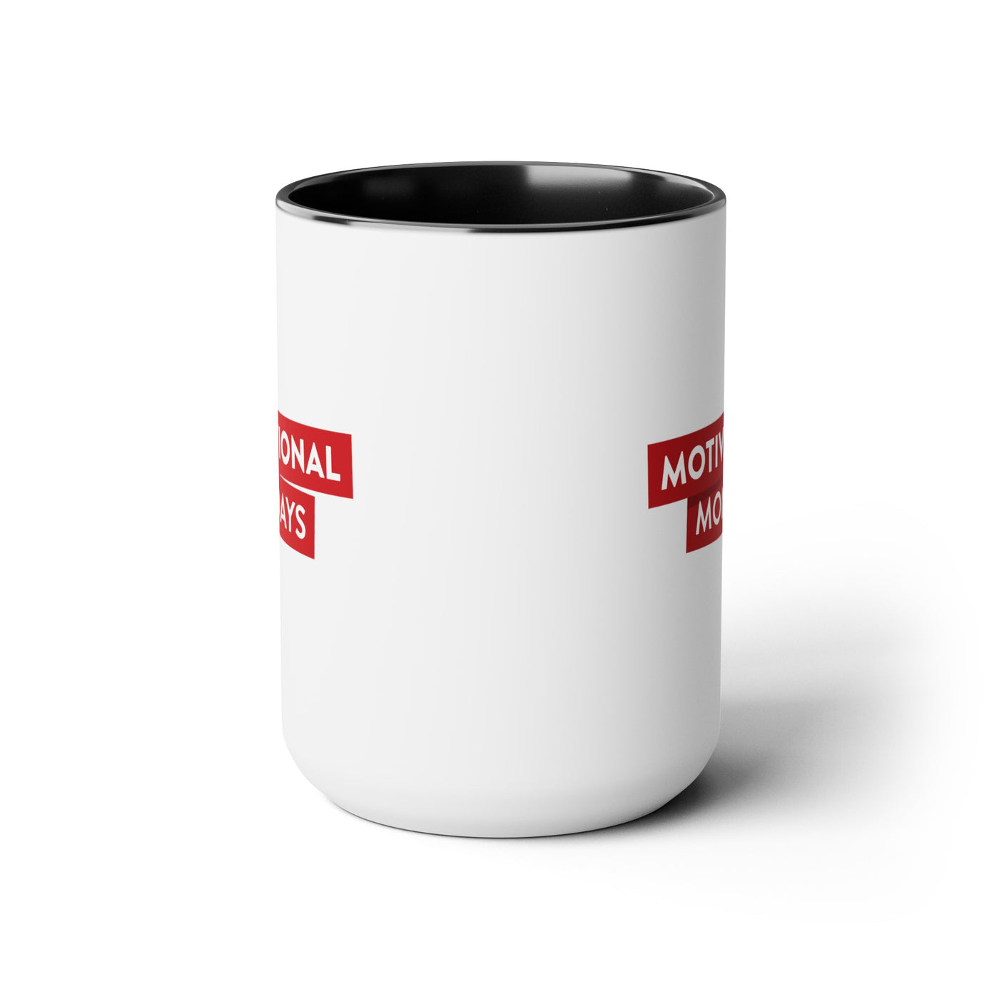 Motivational Mondays Podcast Red Logo Coffee Mug