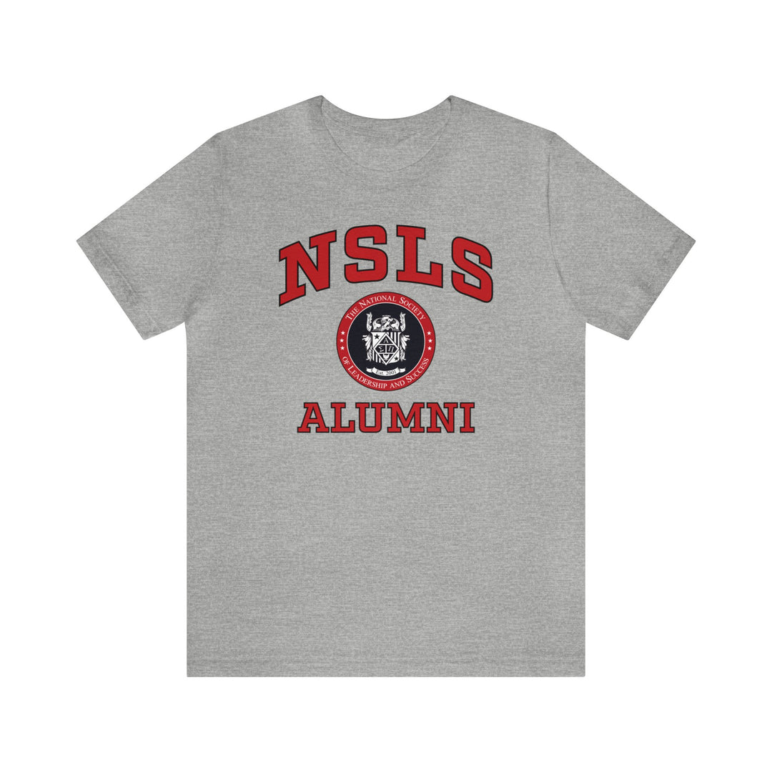 トップス sumari NYLONSHELLVEST-LOGO NSLS Alumni Logo T-Shirt - Heather Grey – NSLS Shop