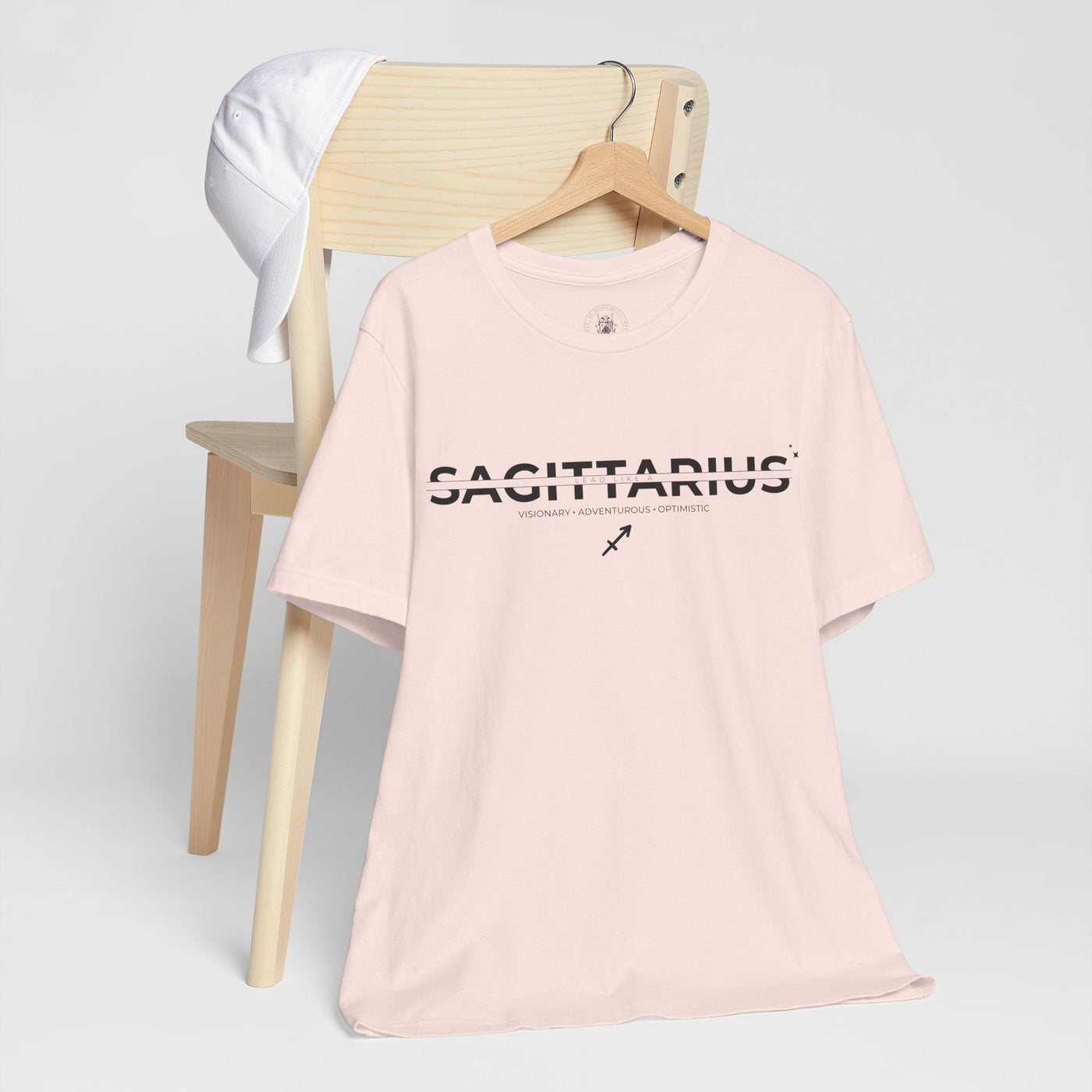 Lead Like a Sagittarius #3 - Black on Heather Colors