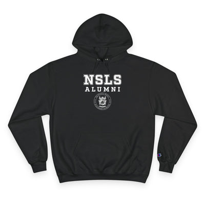 NSLS Champion Alumni Logo Stack Hoodie - Black/Navy