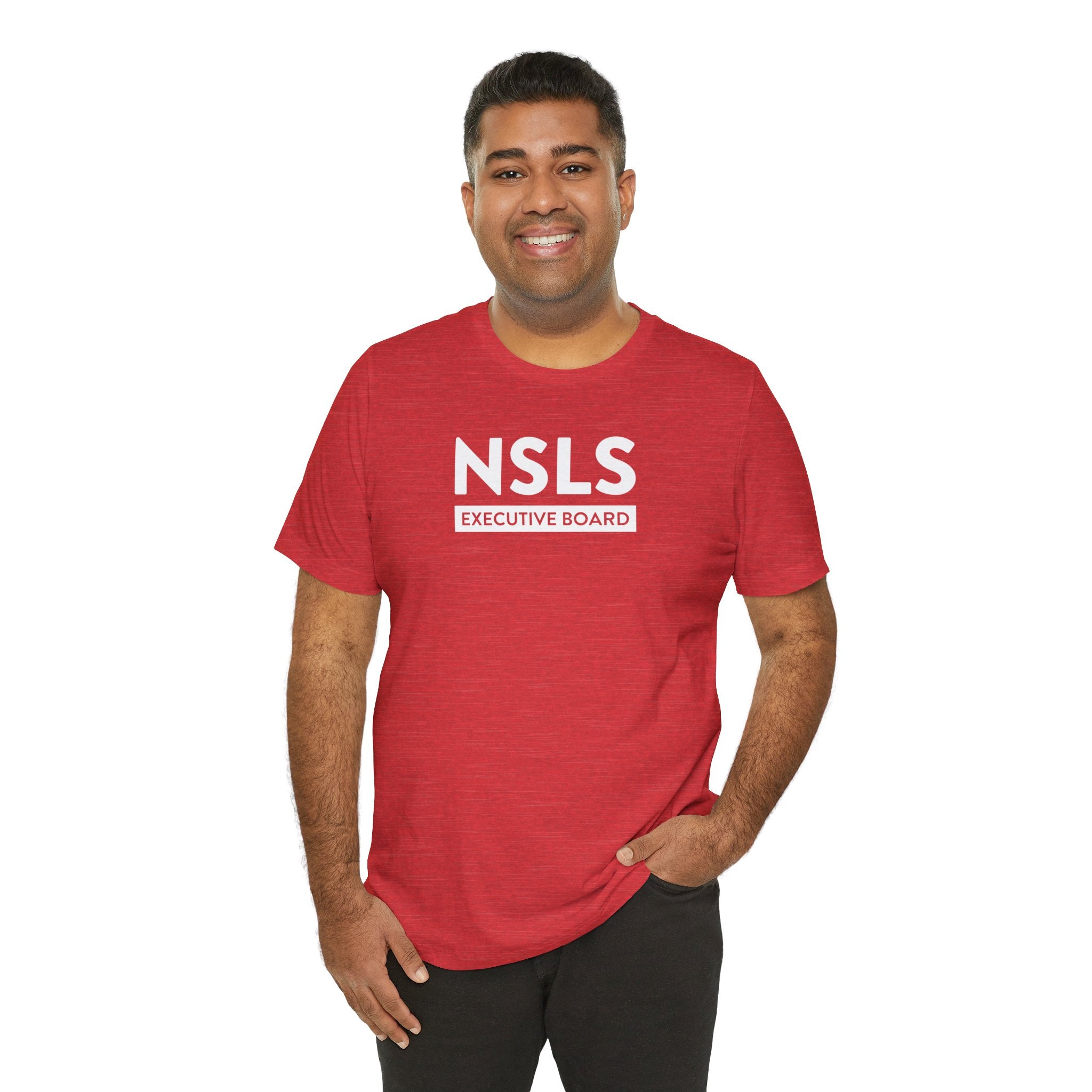 NSLS Executive Board T-Shirt - Heather Red – NSLS Shop