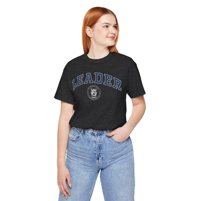 Leader T-Shirt - Blue With NSLS Seal