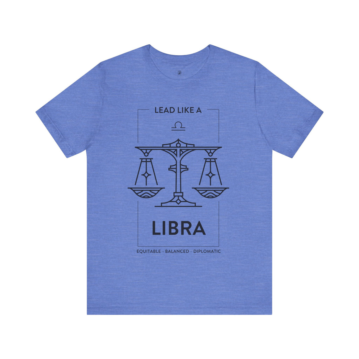 Lead Like a Libra #1 - Black on Heather Colors