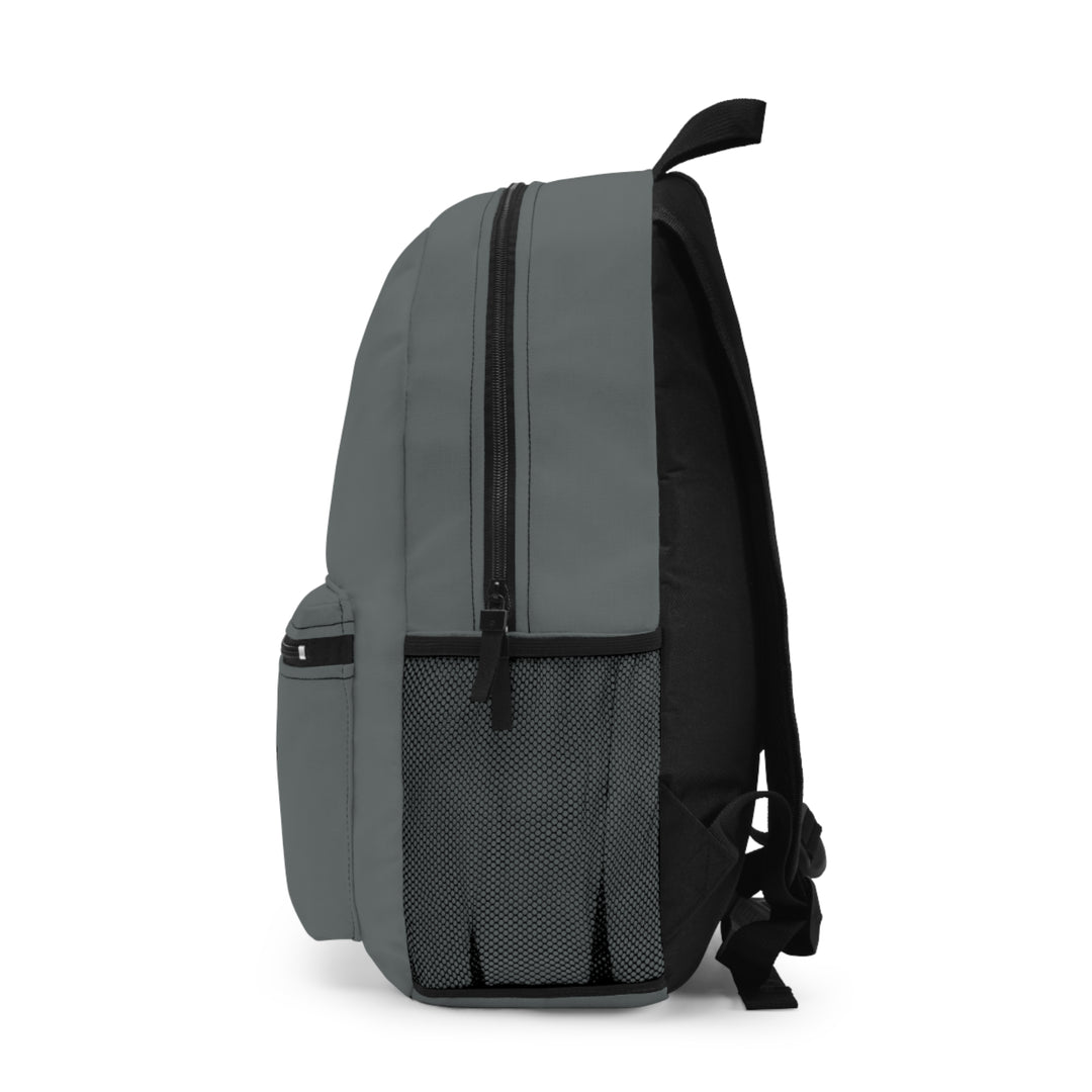 Sigma Alpha Pi Backpack - Red on Grey