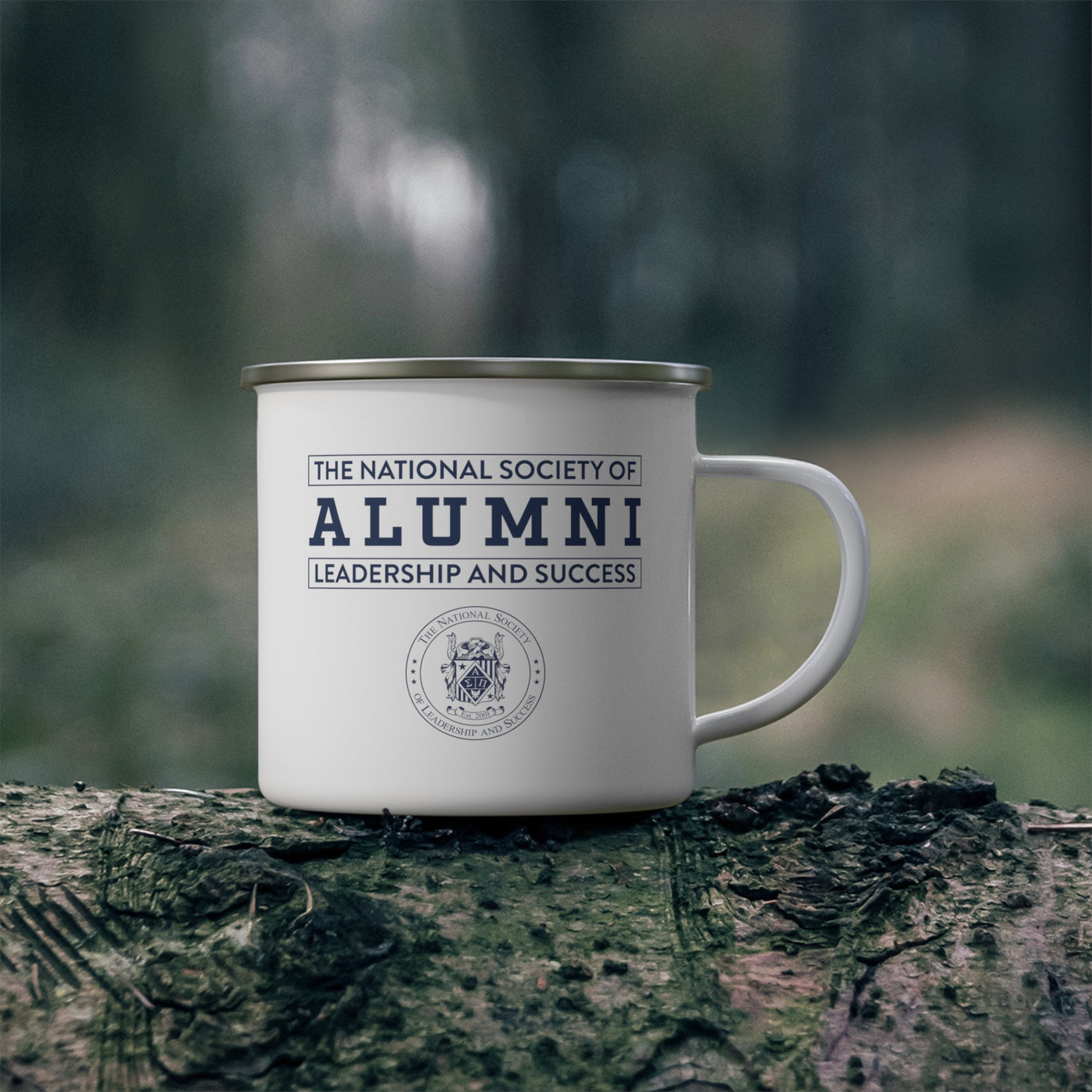 NSLS Alumni Enamel Coffee Mug