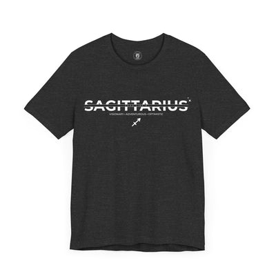 Lead Like a Sagittarius #3 - White on Heather Colors