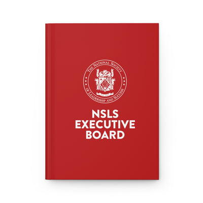 NSLS Executive Board - Hardcover Journal - Red