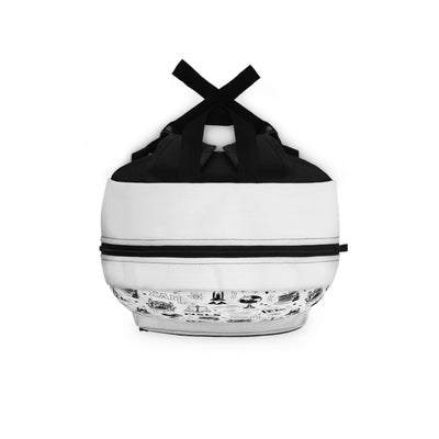 NSLS Pattern Backpack - Black on White