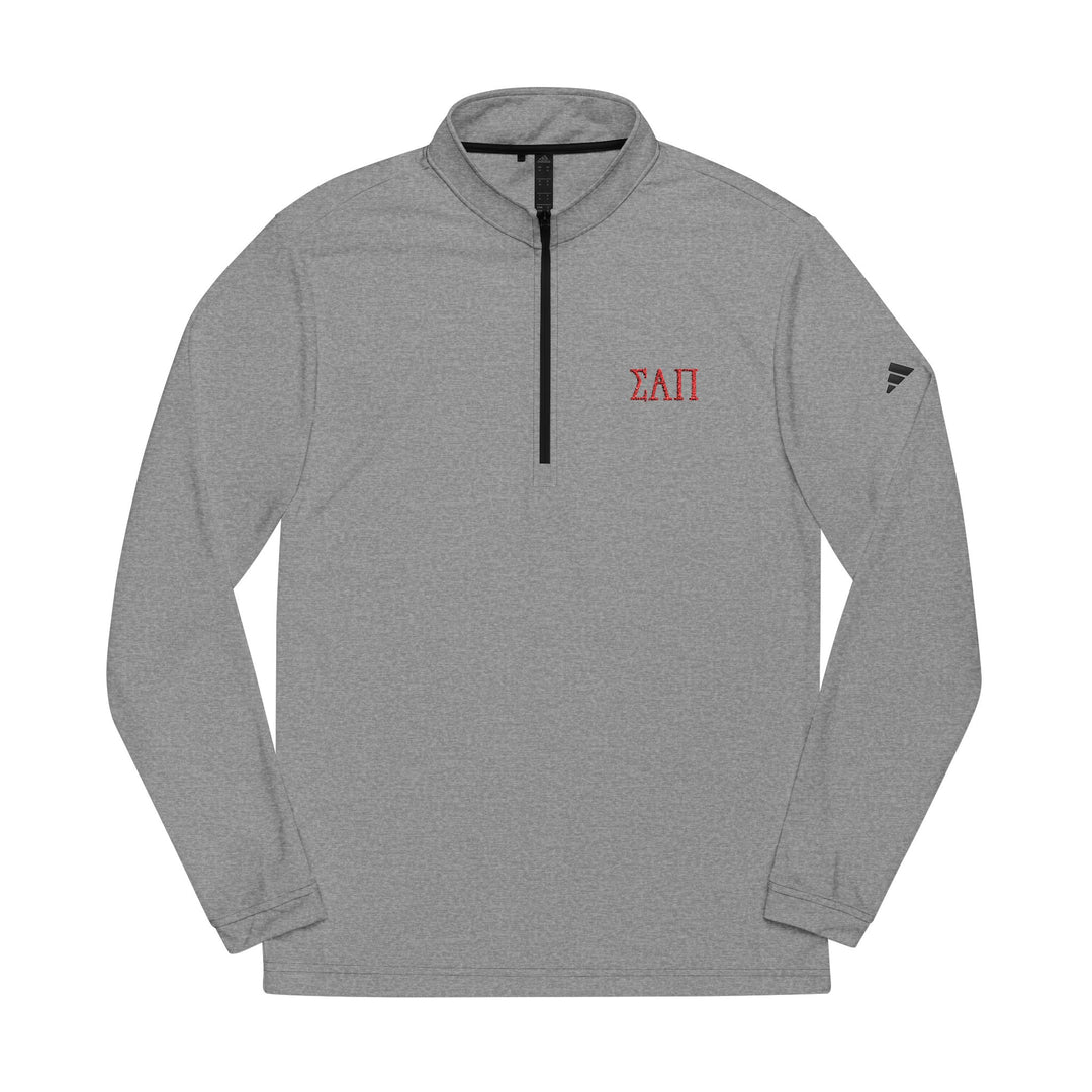 adidas® Embroidered Quarter-Zip Pullover - ΣΑΠ