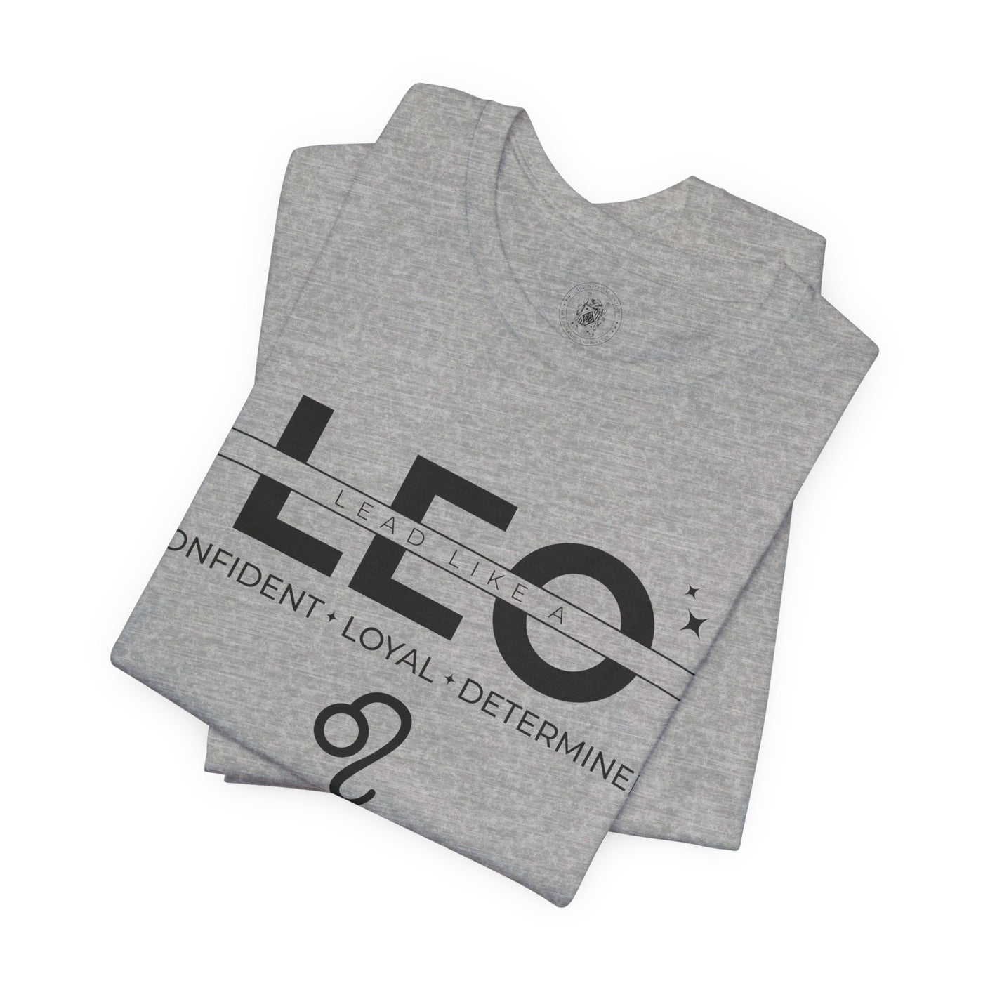 Lead Like a Leo #3 - Black on Heather Colors