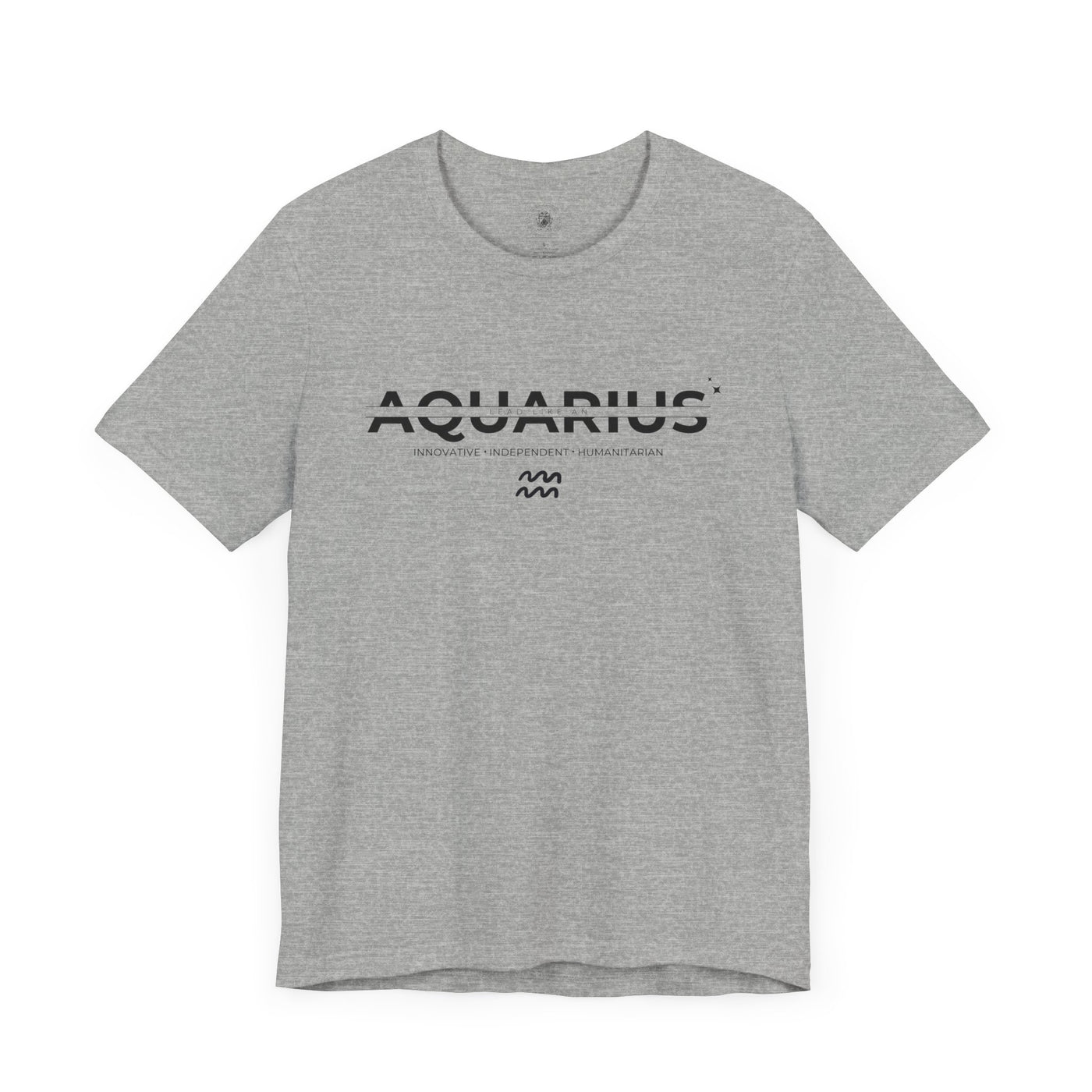 LEAD LIKE an Aquarius #3 - Black on Heather Colors