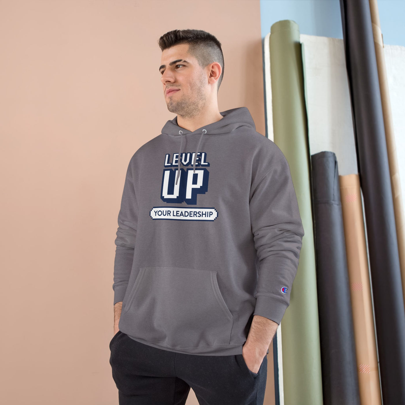 Level Up Your Leadership - Champion Hoodie