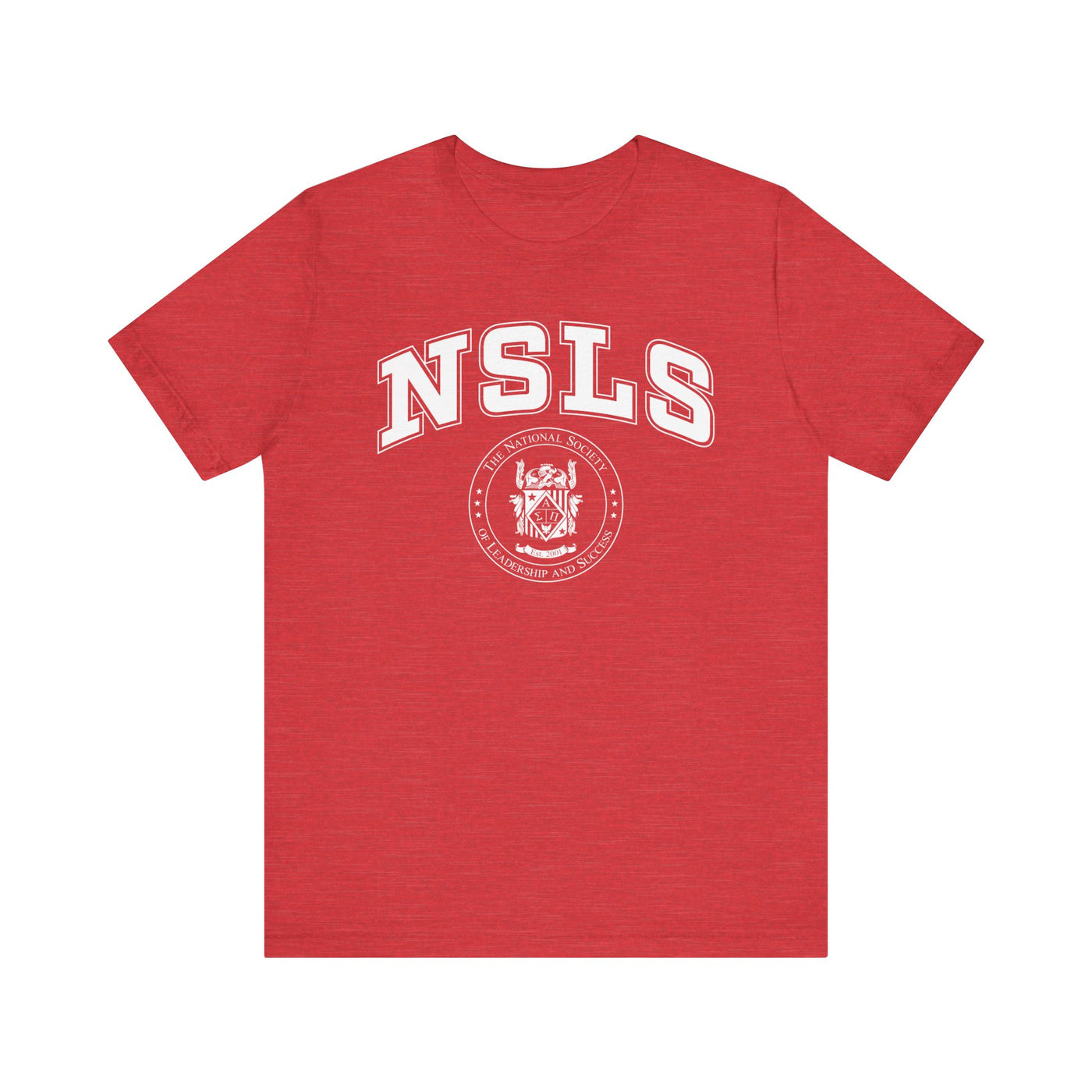 NSLS Vintage Seal T-Shirt - Heather Red