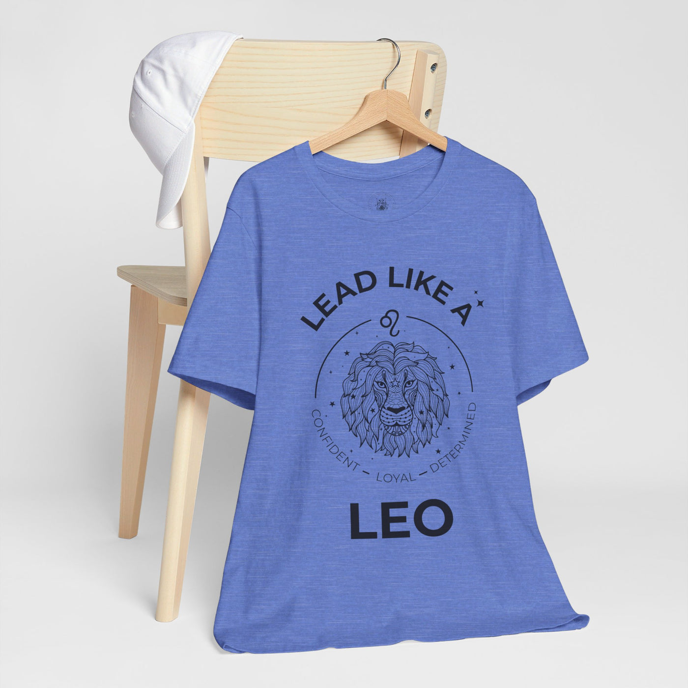 Lead Like a Leo #2 - Black on Heather Colors