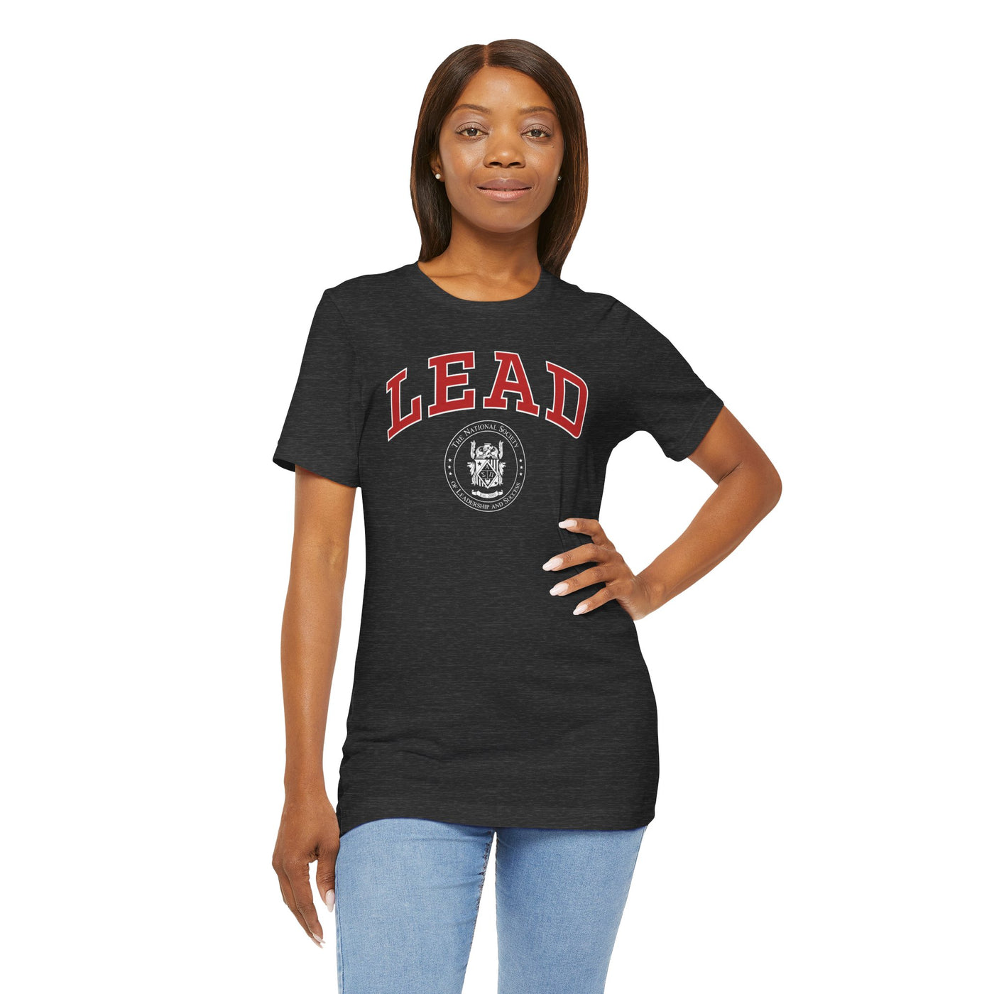 Lead T-Shirt - Red With NSLS Seal