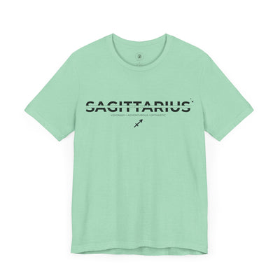 Lead Like a Sagittarius #3 - Black on Heather Colors