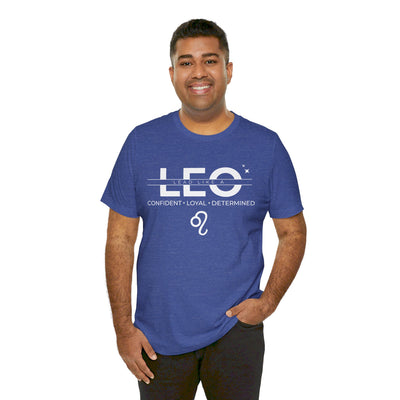 Lead Like a Leo #3 - White on Heather Colors