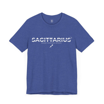 Lead Like a Sagittarius #3 - White on Heather Colors