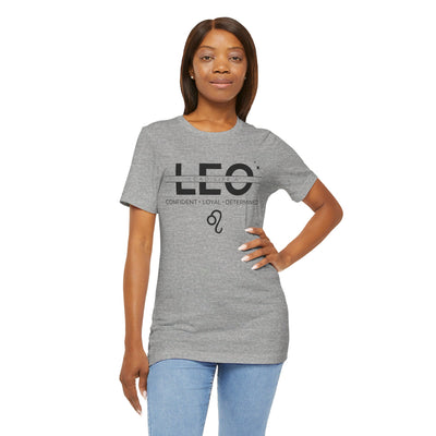 Lead Like a Leo #3 - Black on Heather Colors